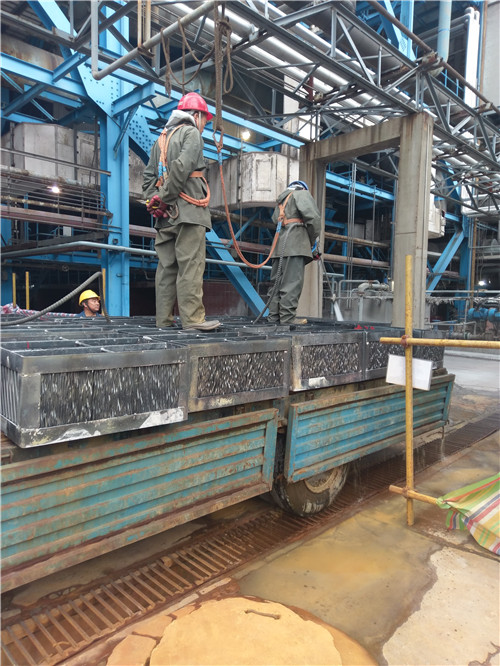 空预器蓄热元件吊包清洗01