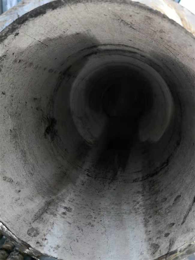 管道清洗后