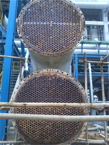 换热器清洗前后