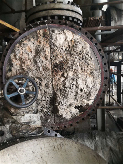 换热器清洗前后