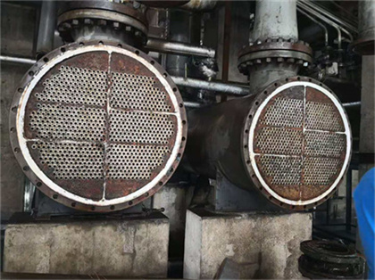 换热器清洗前后